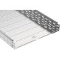 Лоток листовой перфорированный 400х80 L3000 сталь 1мм крашен. IEK CLPK10-080-400-3