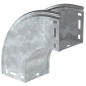 Угол для лотка плавный 90град. 100х80 В20 ESCA HDZ IEK CPV41-0-90-080-100-HDZ Угол для лотка плавный 90град. 100х80 В20 ESCA HDZ IEK CPV41-0-90-080-100-HDZ