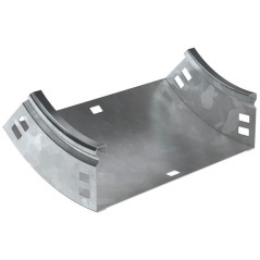 Угол для лотка плавный 45град. 400х80 В10 ESCA HDZ IEK CPV51-0-45-080-400-HDZ