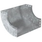 Угол для лотка плавный 90град. 400х100 В10 ESCA HDZ IEK CPV51-0-90-100-400-HDZ