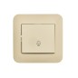 Кнопка звонка 1-кл.СП ASTI 10А IP20 в сборе крем. LEZARD 7081-0303-103 Кнопка звонка 1-кл.СП ASTI 10А IP20 в сборе крем. LEZARD 7081-0303-103