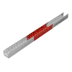 Лоток перфорированный 80х100х0.8 L2000мм "Быстрый монтаж ПЛЮС" HD85 КМ PL17513