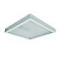 Светильник светодиодный Crystal LED-04 IP20 УХЛ 4 1230х325х65 накладной под LED лампу рассеив. полимер. призма сталь Ксенон 0173