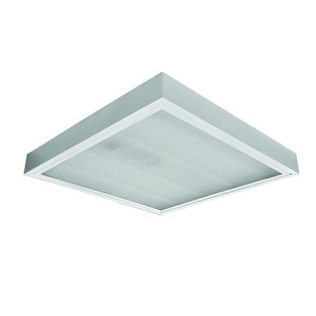 Светильник светодиодный Crystal LED-05 IP20 УХЛ 4 1230х610х75 накладной под LED лампу рассеив. полимер. микропризма сталь Ксенон