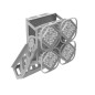 Прожектор светодиодный AirQub Sport 280Вт 4000К AS1 диммер DALI VARTON V1-P1-702X2-04D50-6528040