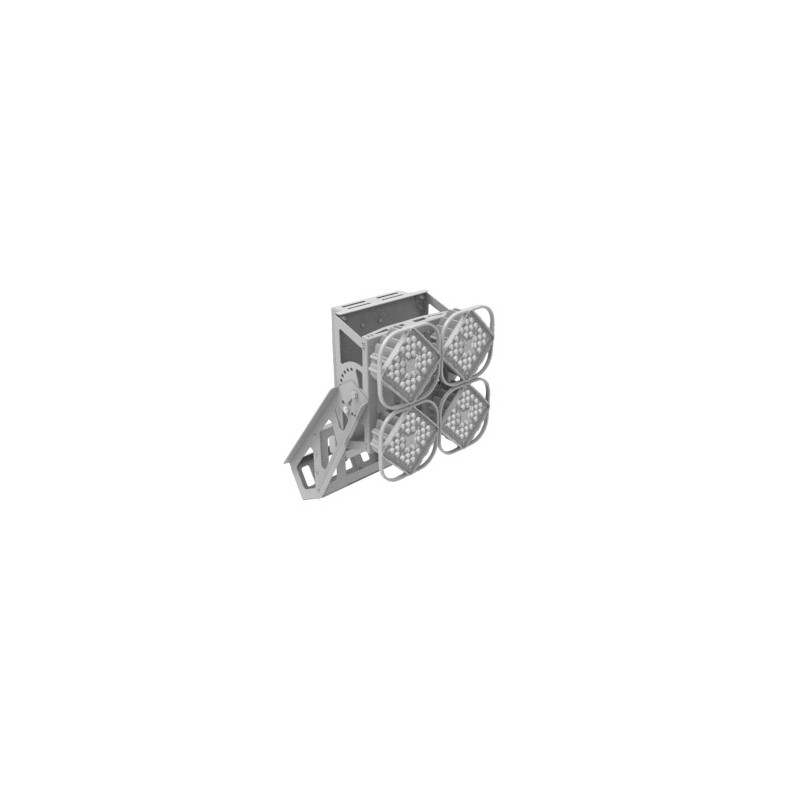 Прожектор светодиодный AirQub Sport 280Вт 4000К 60град. DMX-RDM VARTON V1-P1-702X2-04R07-6528040