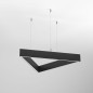 Светильник ALT-LINEAIR-TRIANGLE-FLAT-UPDOWN-DIM-785-85W Warm3000 (BK 100 deg 230В) (IP20 металл) Arlight 035703