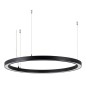 Светильник светодиодный SP-CIRCLE-HANG-O3535-D700-40W Day4000 (RAL9005 120 deg 230В) IP40 LED алюминий Arlight 049363