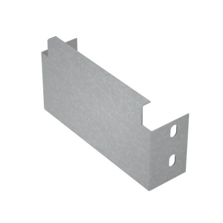 Заглушка для лотка 400х100 "ПЛЮС" ZUplus100-400 INOX304 КМ PL5989
