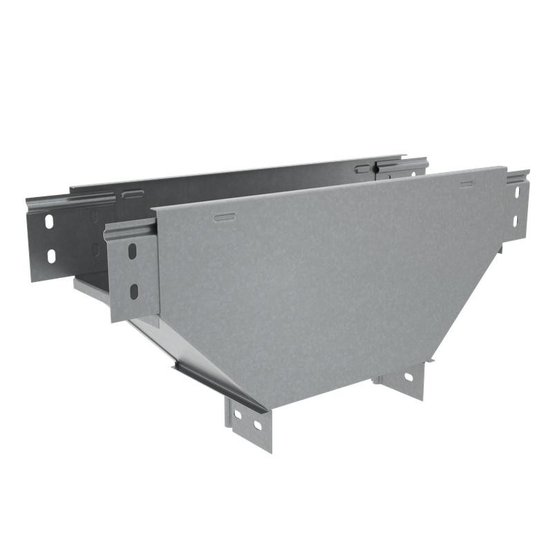 Ответвитель-переходник Т-образ. вертикал. с разворотом трассы на 90град. 100х100-150 "ПЛЮС" (нижняя часть больше исходной) TDPVp Ответвитель-переходник Т-образ. вертикал. с разворотом трассы на 90град. 100х100-150 "ПЛЮС" (нижняя часть больше исходной) TDPVp