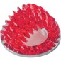 Светильник DLS-P110 "Peonia" GU5.3 CHROME/RED Fametto 10731 Светильник DLS-P110 "Peonia" GU5.3 CHROME/RED Fametto 10731