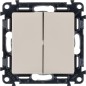 Выключатель 2-кл. СП Valena Life 10А IP20 250В с лицев. панелью безвинтов. зажимы механизм сл. кость Leg 752505 Выключатель 2-кл. СП Valena Life 10А IP20 250В с лицев. панелью безвинтов. зажимы механизм сл. кость Leg 752505