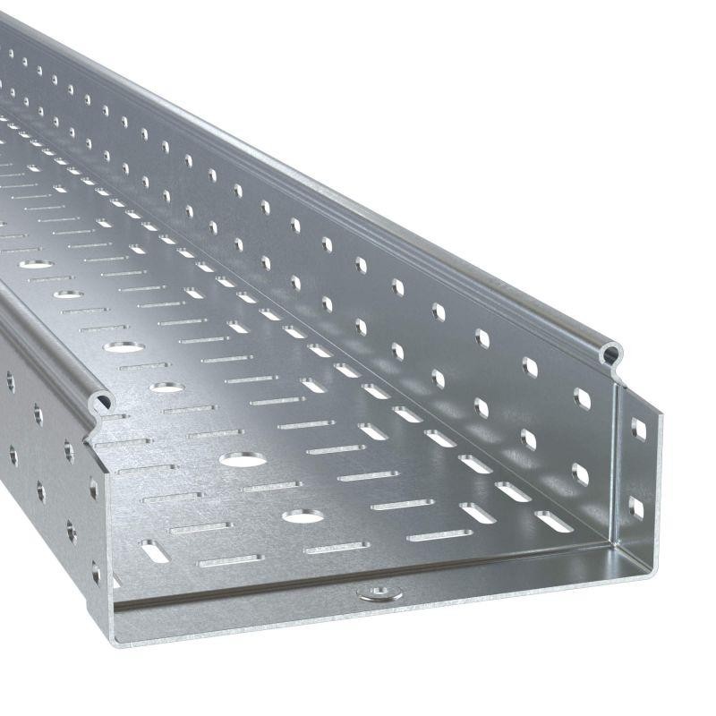 Лоток листовой перфорированный 80х80 L6000 2.0мм гор. оцинк. DKC SPH60808HDZ