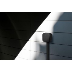 Переключатель проходной 2-кл. ОП Quteo 10А IP20 250В черн. матов. Leg 782479