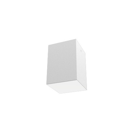 Светильник светодиодный DL-Box 15Вт 3000К 120х120х170 накладной RAL9003 бел. муар с опаловым рассеив. VARTON V1-R0-00818-20000-2