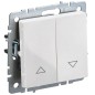 Выключатель жалюзи СП BRITE ВС10-1-5-БрБ 10А механизм бел. IEK BR-V15-0-10-K01 Выключатель жалюзи СП BRITE ВС10-1-5-БрБ 10А механизм бел. IEK BR-V15-0-10-K01