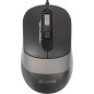 Мышь Fstyler FM10 черн./сер. оптическая 1600dpi USB 4but FM10 GREY A4TECH 1147673