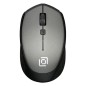 Мышь 488MW сер./черн. оптическая 1600dpi беспроводная USB 3but SR-1807 GREY ОКЛИК 1196571