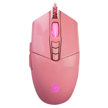 Мышь Bloody P91s роз. оптическая 8000dpi USB 8but P91S PINK ACTIVATED A4TECH 1379883