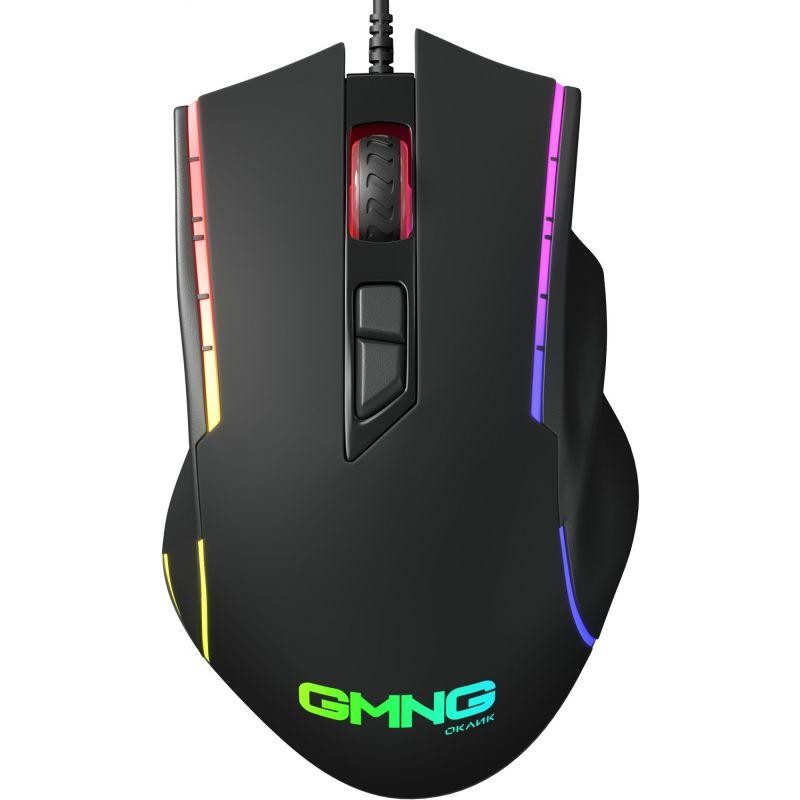 Мышь оптическая GMNG 950GM (7200dpi) USB (8but) черн. ОКЛИК 1533300