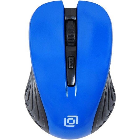 Мышь 545MW черн./син. оптическая 1600dpi беспроводная USB 3but TM-5500 BLUE ОКЛИК 368630