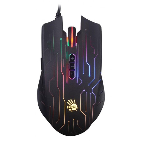 Мышь Bloody Q82 черн./рисунок оптическая 3200dpi USB3.0 8but Q82 A4TECH 492782