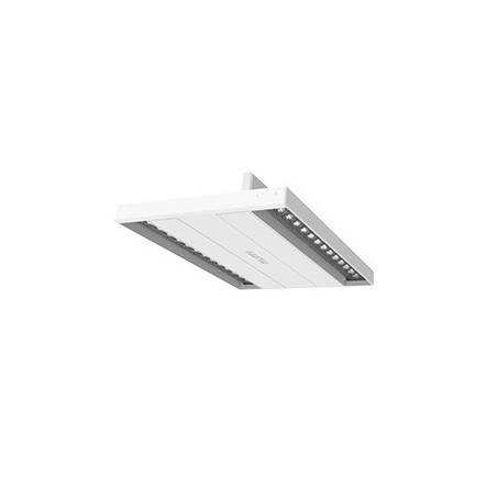 Светильник светодиодный TT-Crisp 60 295х200х90 35Вт 4000К аварийный автономный постоянного действия RAL9003 бел. муар VARTON V1-