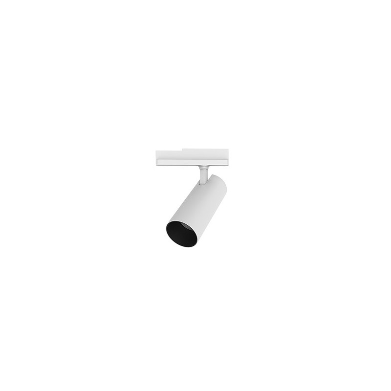 Светильник светодиодный TT-Vivo TrueBright 30Вт 4000К 196х265х85 угол 20град. трек CRI 92 бел. муар RAL9010 диммер DALI VARTON V