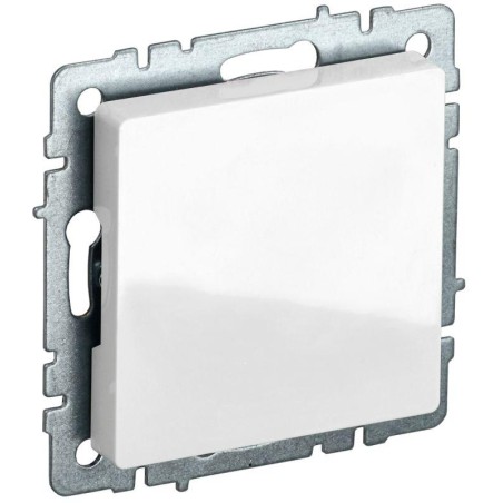 Заглушка с суппортом BRITE МЗ10-БрБ механизм бел. IEK BR-PL10-K01