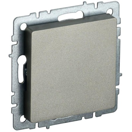 Заглушка c суппортом BRITE МЗ10-БрШ механизм шампань IEK BR-PL10-K37
