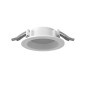 Светильник светодиодный DL-01 Pro 100мм 10Вт 4000К IP65/40 CRI90 120х49мм круглый встраив. RAL9003 бел. муар с рассеив. опал VAR