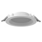 Светильник светодиодный DL-01 Pro 160мм 20Вт 4000К CRI90 176x51мм IP65/40 RAL9003 бел. муар с защ. силикат. стекло VARTON V1-RF-
