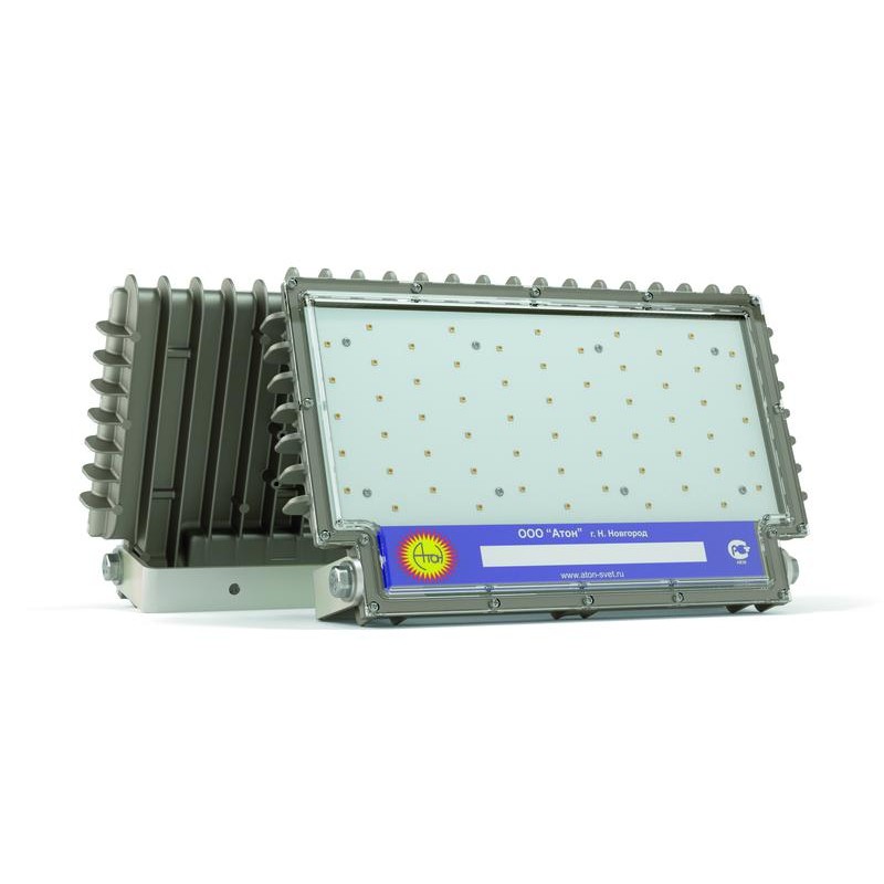 Прожектор АТ-ДОК-14/80-220VAC-IP67-EX "Star" 80Вт 10800лм 5000К 45град. IP67 Атон АТДОД1480220VACIP67EX