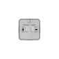 Выключатель 2-кл. ОП Blanca 10А IP20 (сх. 5) 250В с изолир. пластиной беж. SE BLNVA105017