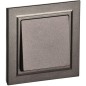 Выключатель 1-кл. СП BRITE ВСР10-1-0-БрТБ 10А в сборе бр. IEK BR-V10-0-10-K45-F