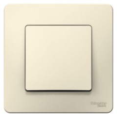 Переключатель проходной 1-кл. СП Blanca 10А IP20 (сх. 6) 250В молочн. SE BLNVS010602