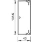 Кабель-канал 110х40 L2000 пластик WDK40110RW OBO 6191150