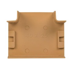 Угол T-образный 40х25 под свет. дерево Plast PROxima (уп.4шт) EKF tchl-40-25x4