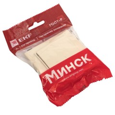 Кнопка нажимная СП Минск 10А беж. EKF ERV10-028-20