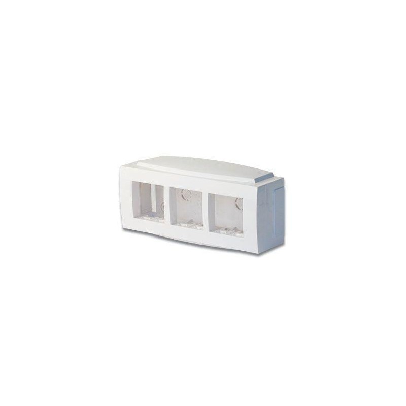 Коробка установочная под BRAVA 6мод. (для кабель-канала 70х22/90х25/TMC) DKC 09221 Коробка установочная под BRAVA 6мод. (для кабель-канала 70х22/90х25/TMC) DKC 09221