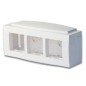 Коробка установочная под BRAVA 6мод. (для кабель-канала 70х22/90х25/TMC) DKC 09221 Коробка установочная под BRAVA 6мод. (для кабель-канала 70х22/90х25/TMC) DKC 09221