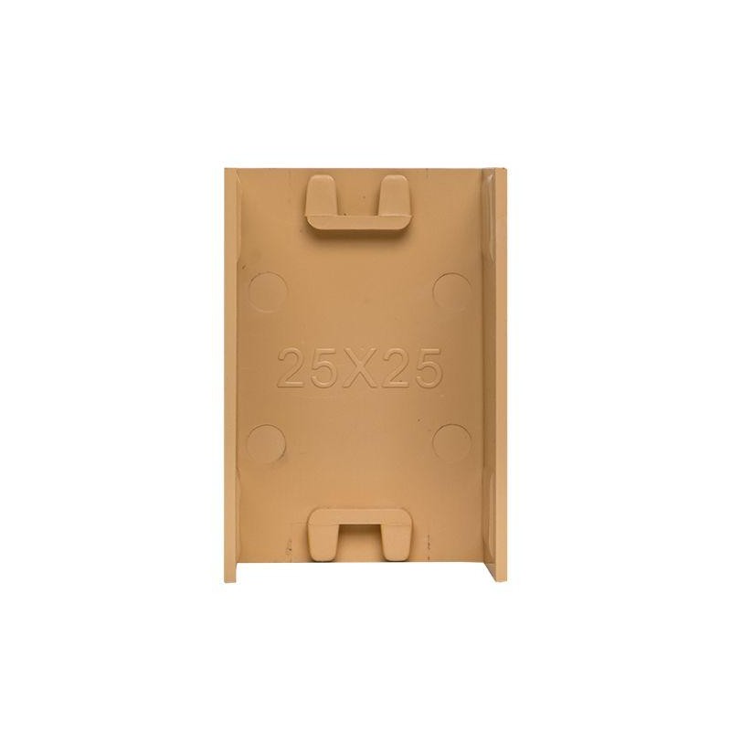 Соединитель на стык 25х25 под свет. дерево Plast PROxima (уп.4шт) EKF conl-25-25x4