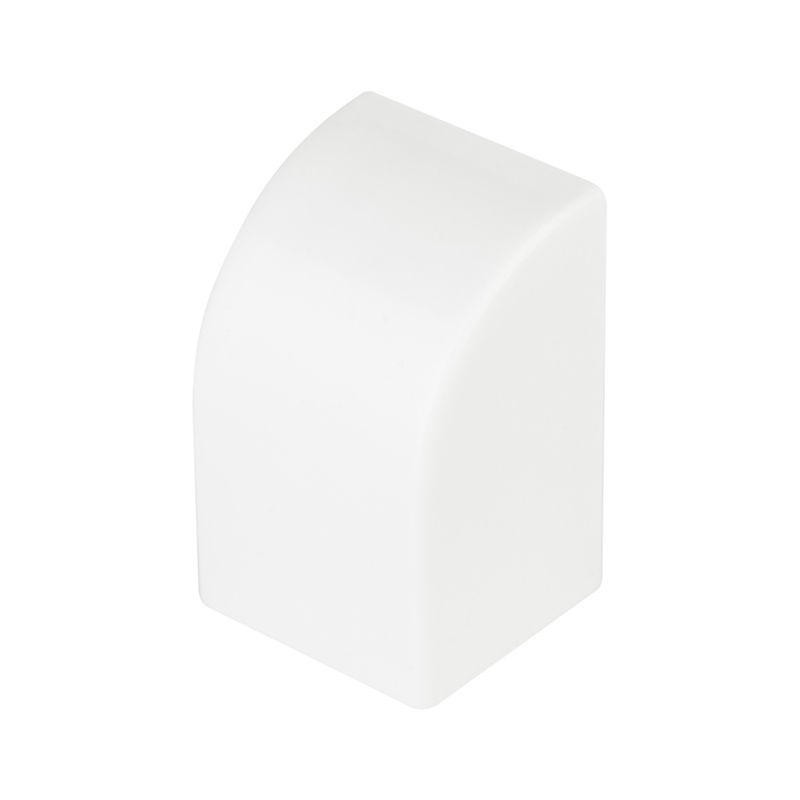 Заглушка 25х25 бел. Plast PROxima (уп.4шт) EKF ecw-25-25x4