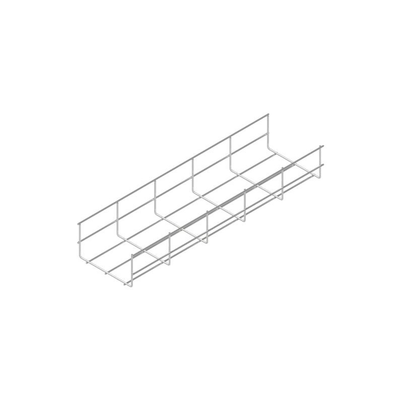 Лоток проволочный 300х85 L3000 сталь 4мм PL85-300-3000 INOX304 нерж. КМ LO8146 Лоток проволочный 300х85 L3000 сталь 4мм PL85-300-3000 INOX304 нерж. КМ LO8146