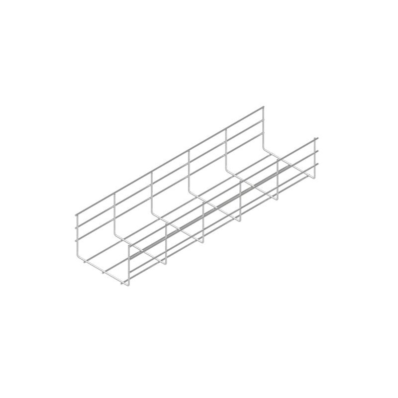 Лоток проволочный 300х100 L3000 сталь 5мм PL100-300-5-3000 оцинк. КМ LO9475 Лоток проволочный 300х100 L3000 сталь 5мм PL100-300-5-3000 оцинк. КМ LO9475