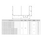 Лоток проволочный 100х400 L3000 3.8мм INOX EKF LP100400-3.8-INOX