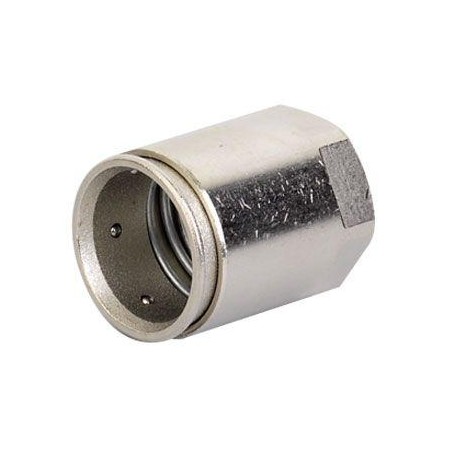 Муфта труба-коробка d63мм IP66/IP67 М63х1.5 внутр. резьба никелир. латунь DKC 6112-A63N