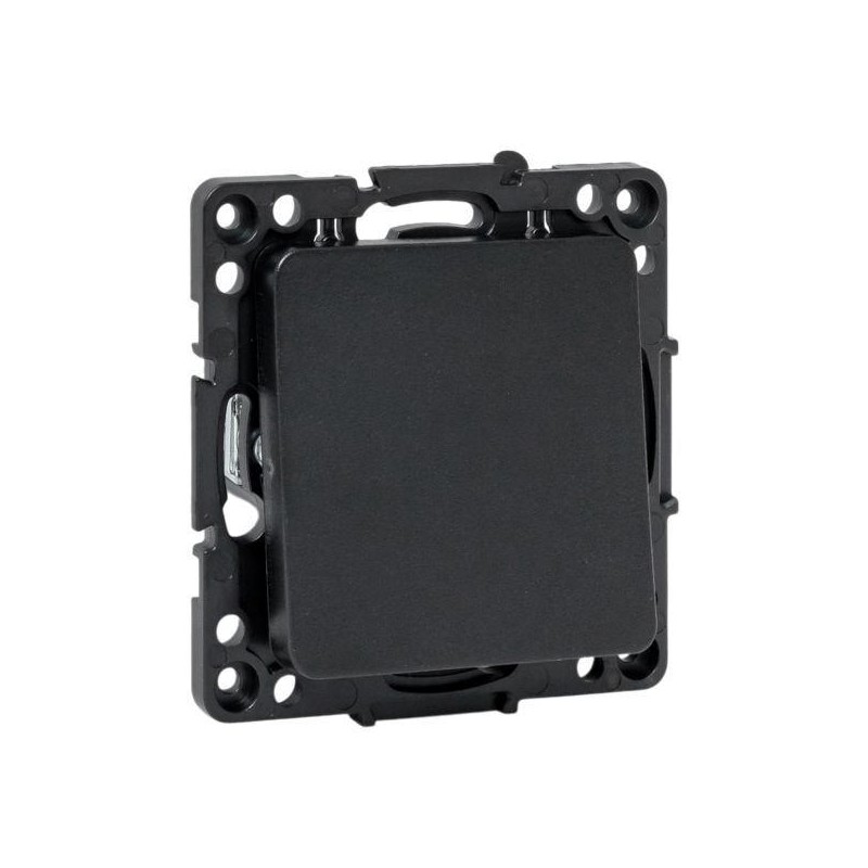 Кнопка нажимная СП Стокгольм 10А механизм черн. EKF EZV10-221-10