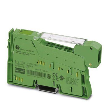 Модуль клеммный функциональный Inline IB IL TEMP 2 RTD-PAC Phoenix Contact 2861328
