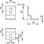 Комплект креп. угол 80x65 BW 80 55 FT OBO 6019528 Комплект креп. угол 80x65 BW 80 55 FT OBO 6019528